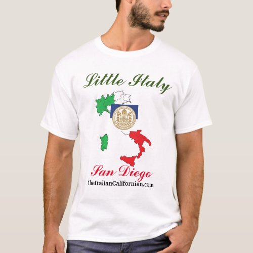 Little Italy San Diego T_Shirt