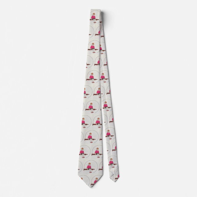 Little Jack Jelf, Mother Goose Nursery Rhyme Neck Tie (Front)