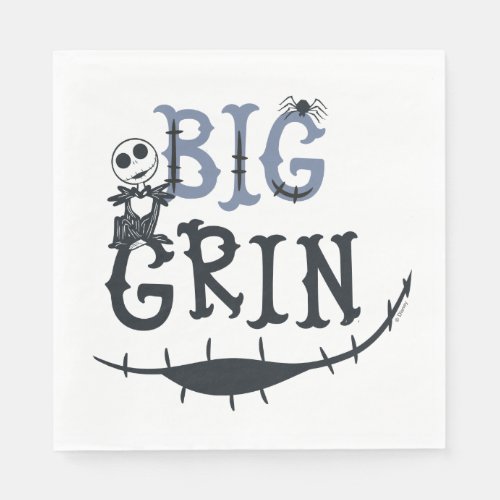 Little Jack Skellington _ Big Grin Napkins