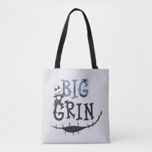 Little Jack Skellington - Big Grin Tote Bag
