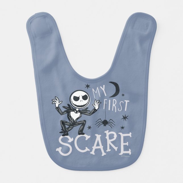 Little Jack Skellington - My First Scare Baby Bib (Front)