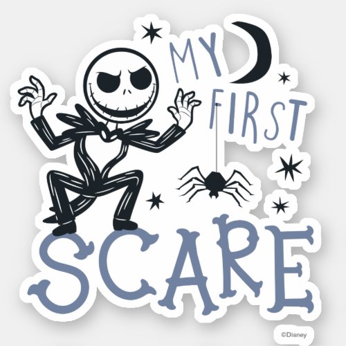 Little Jack Skellington _ My First Scare Sticker