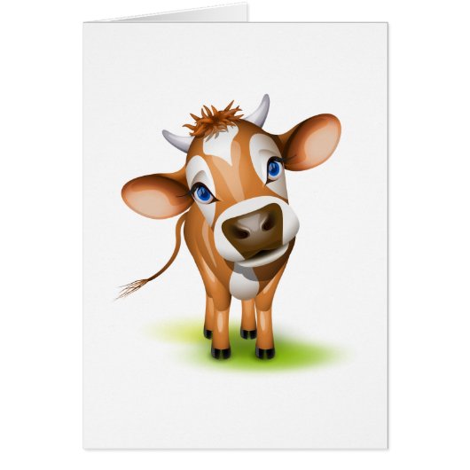 Little jersey cow cards (Front)