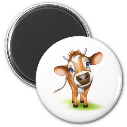 Little jersey cow magnet