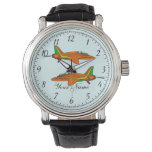 Little Jet Plane Crossover Watch at Zazzle