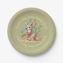 Little Joey Baby Shower Paper Plates
