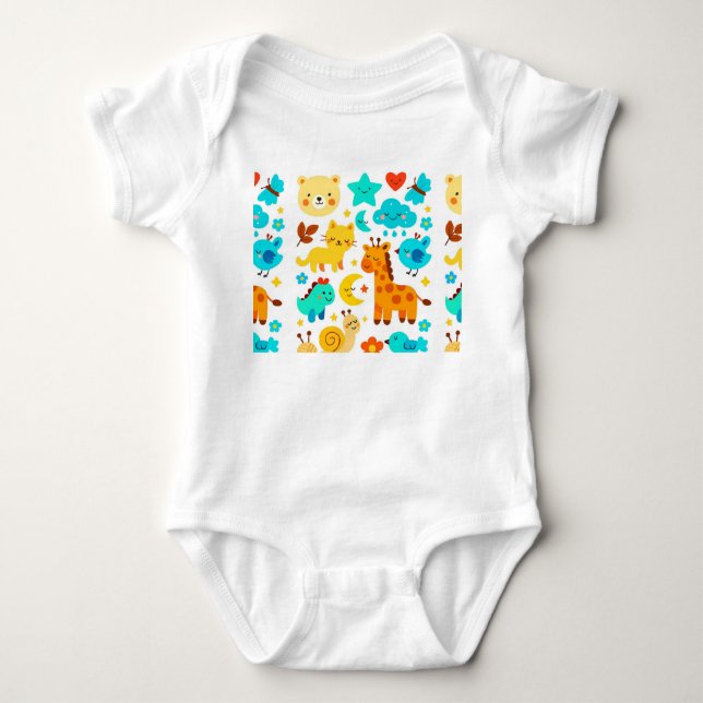 Little Joys, Big Smiles Baby Bodysuit (Front)