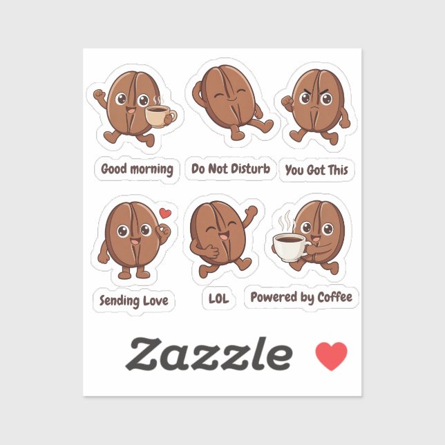 Little Kaka’s Daily Work Life Sticker (Sheet)