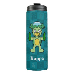 Little Kappa Checkerboard Yokai Thermal Tumbler