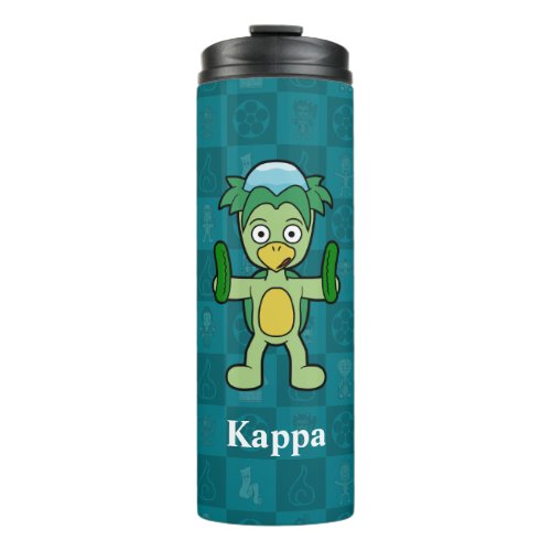 Little Kappa Checkerboard Yokai Thermal Tumbler