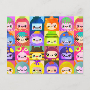 Little Kawaii Monster Community Postcard