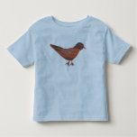 Little Kid Robin Bird T-Shirt Gender Neutral Shirt