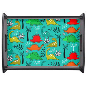 Little Kids Dinosaur Nursery Decor Serving Tray