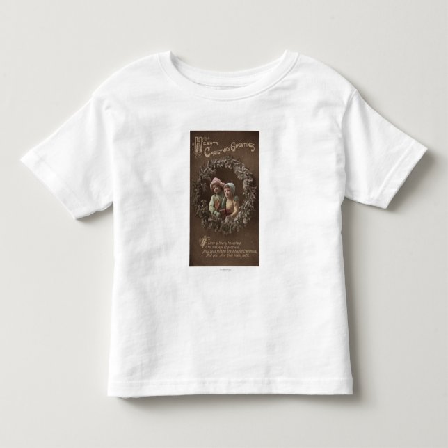 Little Kids in Armclasp Toddler T-shirt (Front)