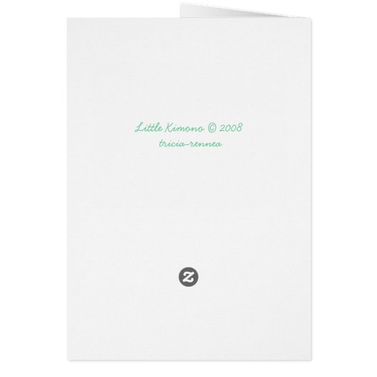 Little Kimono (Back)