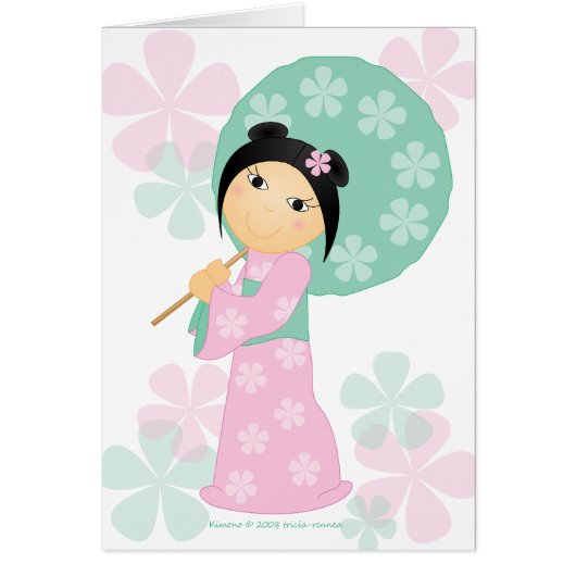 Little Kimono Cards (Front)