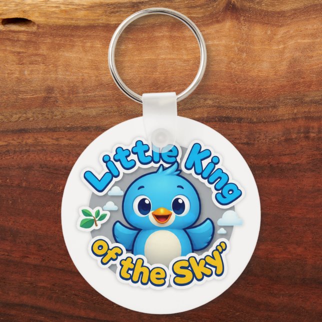 Little King of the Sky Keychain (Front)