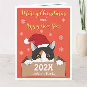 Little Kitty Christmas card