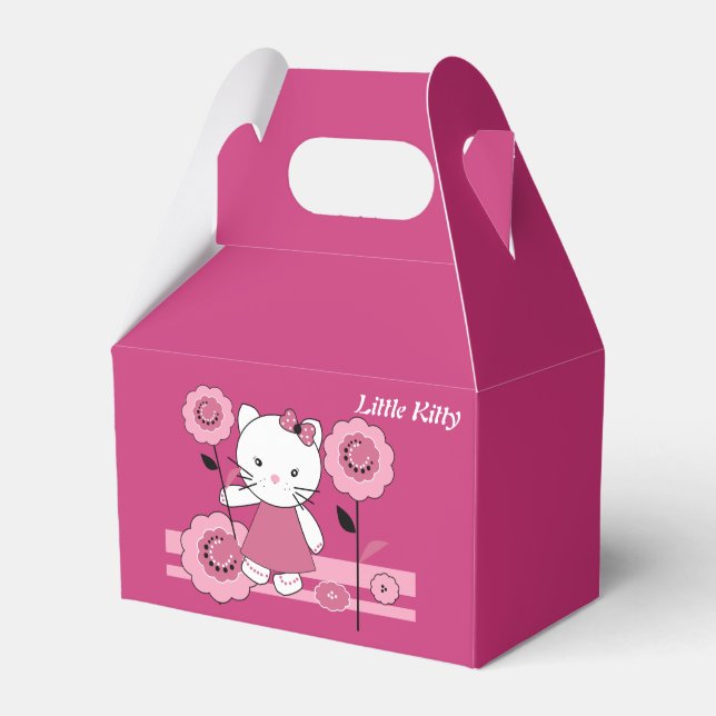 Little Kitty Favor Boxes (Front Side)