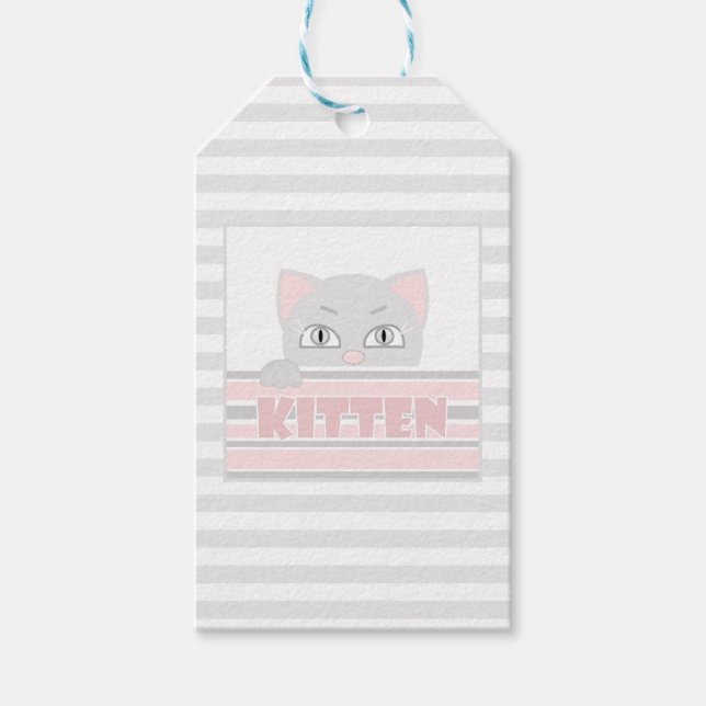 Little kitty gift tags (Front)