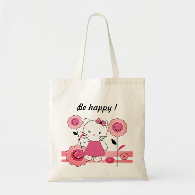 Little Kitty Tote Bag (Front)