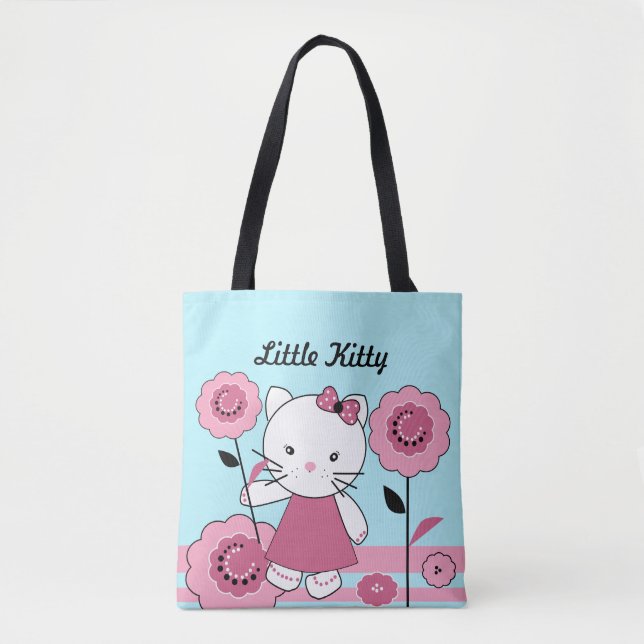 Little Kitty Tote Bag (Front)