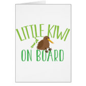 Little kiwi on board (Cute New Zealand maternity) (Front)