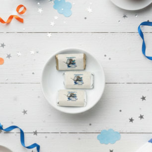  Little Knight Dragon Silver Star Baby Shower   Hershey's Miniatures