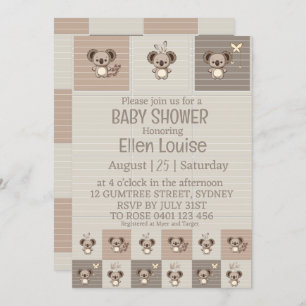 Little Koala Bliss Invitation