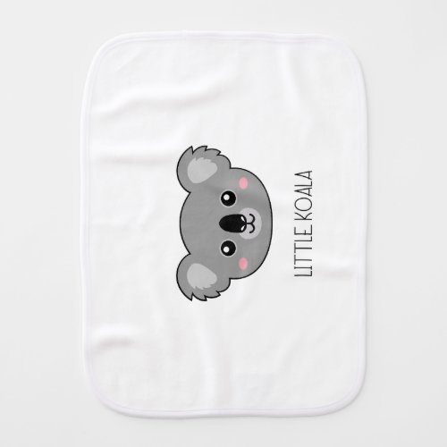 Little Koala Cute Baby Burp Cloth