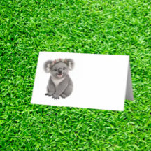 little koala Place Card