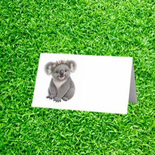  little koala Place Card