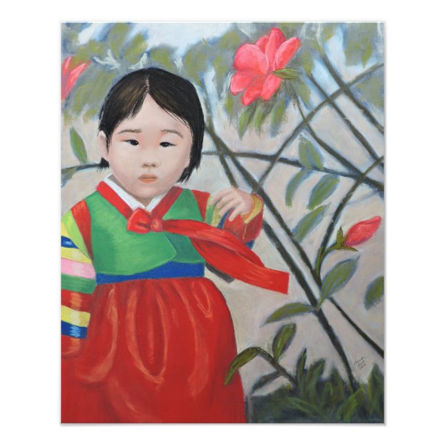 Little Korean Girl Print (Front)
