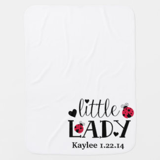 Little Lady Customizable Baby Blanket