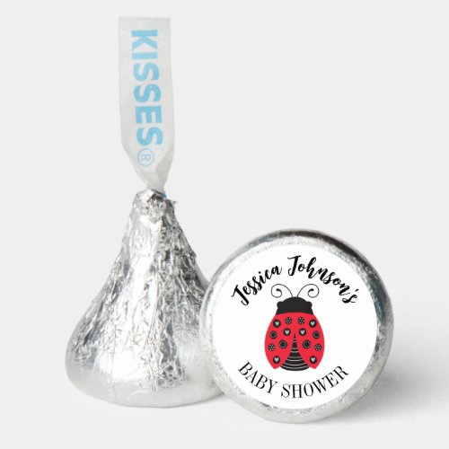 Little Lady Ladybug Baby Shower  Hersheys Kisses