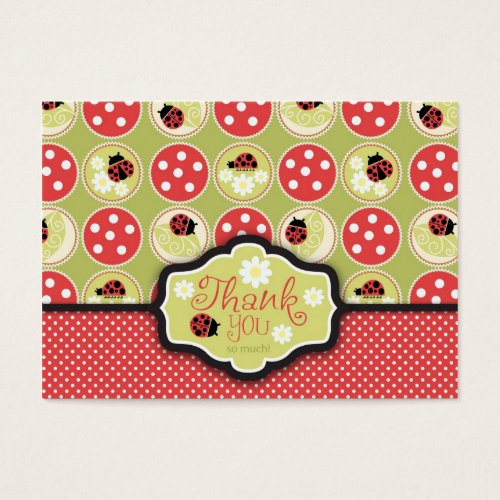 Little Lady TY Notecard Business Card Templates