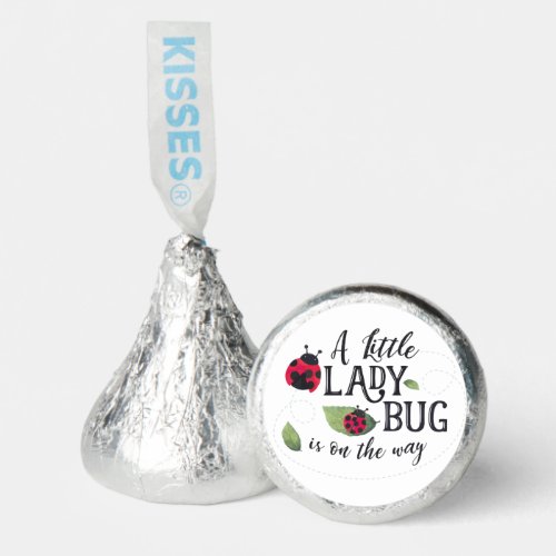 Little Ladybug Baby Shower Hersheys Kisses