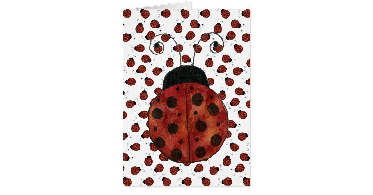 Little Ladybug Card | Zazzle