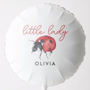 Little Ladybug Girl Birthday Party Decorations Balloon
