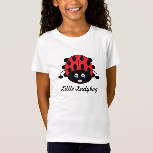 Little Ladybug Shirt for Girls