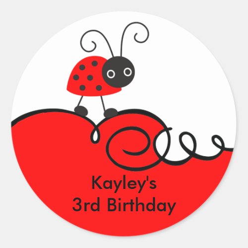 Little Ladybug Stickers