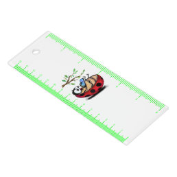 Little Ladybug with Phone Ruler Spring