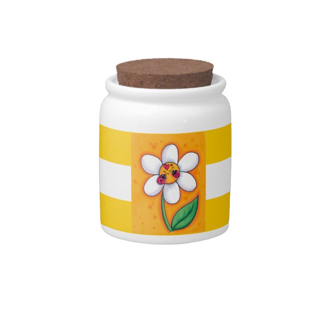 Little Ladybugs Candy Jar (Front)
