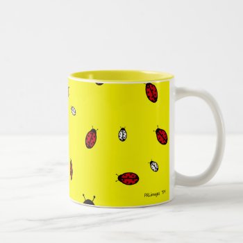 Little Ladybugs Mug by PRLimagesBlueSkyFarm at Zazzle