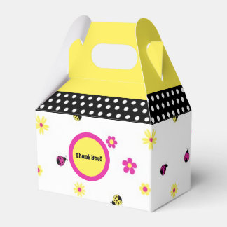 Little Ladybugs Party Favor Box