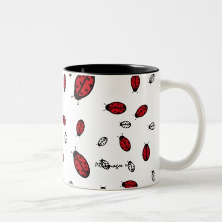 Little Ladybugs White Mug