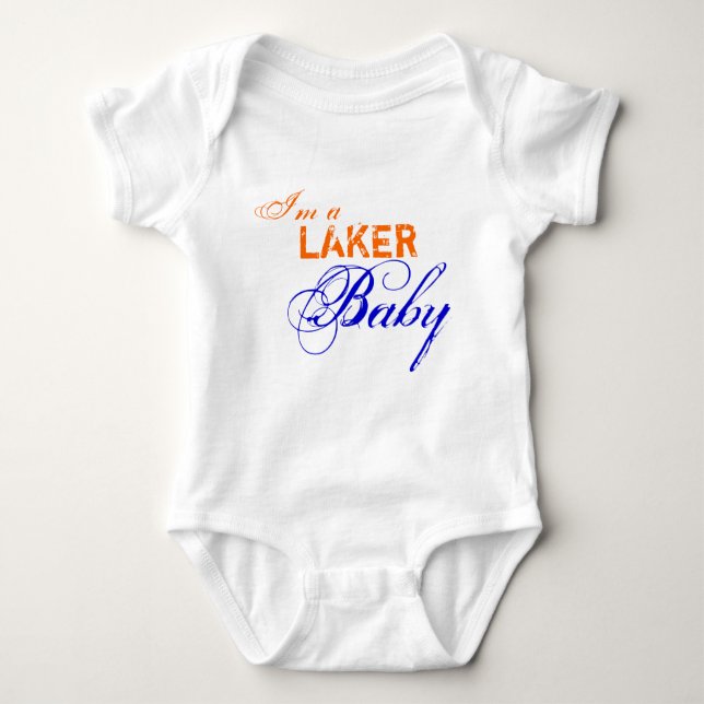Little Laker Baby Bodysuit (Front)