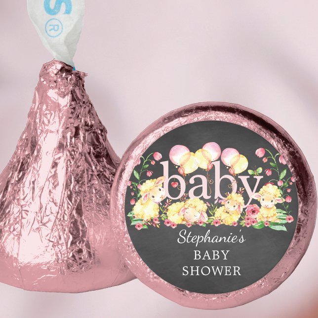 Little Lamb Baby Shower Hershey®'s Kisses® (Creator Uploaded)