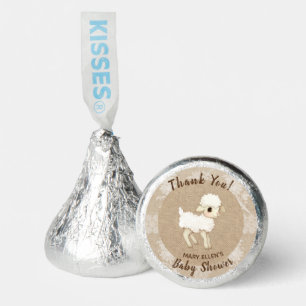 Little Lamb Baby Shower Hershey's Candy Favors
