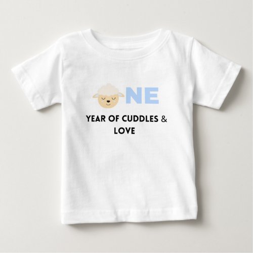 Little Lamb Birthday Shirt